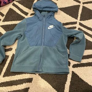 Blue Nike zip up